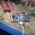 Nidec motor mount for the Roomba 880 dirt bin image