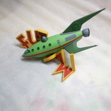 Picture of print of Planet Express Ship [Futurama]