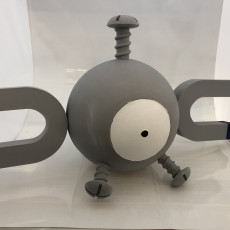 Picture of print of Giant Magnemite - Pokemon