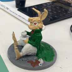 Picture of print of March Hare
