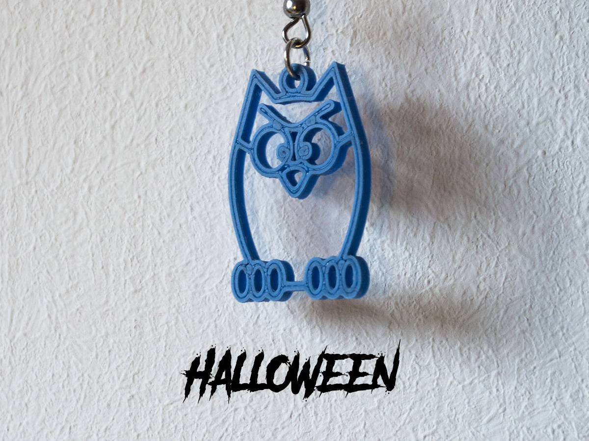$1.00Earrings Halloween Owl 1