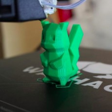 Picture of print of Low-Poly Pikachu - Multi and Dual Extrusion version This print has been uploaded by Wanhao 3D Printers