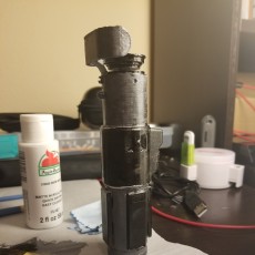 Picture of print of Yoda's Lightsaber