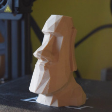 Picture of print of Moai Single Flower Vase