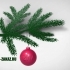 Branch of a Christmas tree image