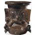 Pottery vessel representing the Storm God image
