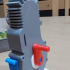 Education material 2 stroke internal combustion engine print image