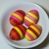Easter Egg with Seven Stripes image