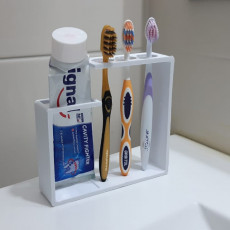 Picture of print of Modern Toothbrush Holder