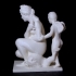 Bathing Aphrodite and Eros image