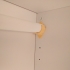 IKEA Wardrobe rod holder print image