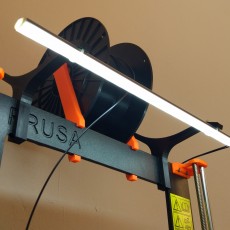 Picture of print of Led strip mounts Prusa i3 MK2 (+Multi Color upgrade version)