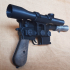 Model kit - Han Solo's DL-44 Heavy Blaster Pistol print image
