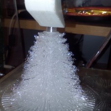 Picture of print of 100% 3D Printed Furry Christmas Tree!