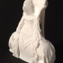 Requilary bust of a Virgin Saint image