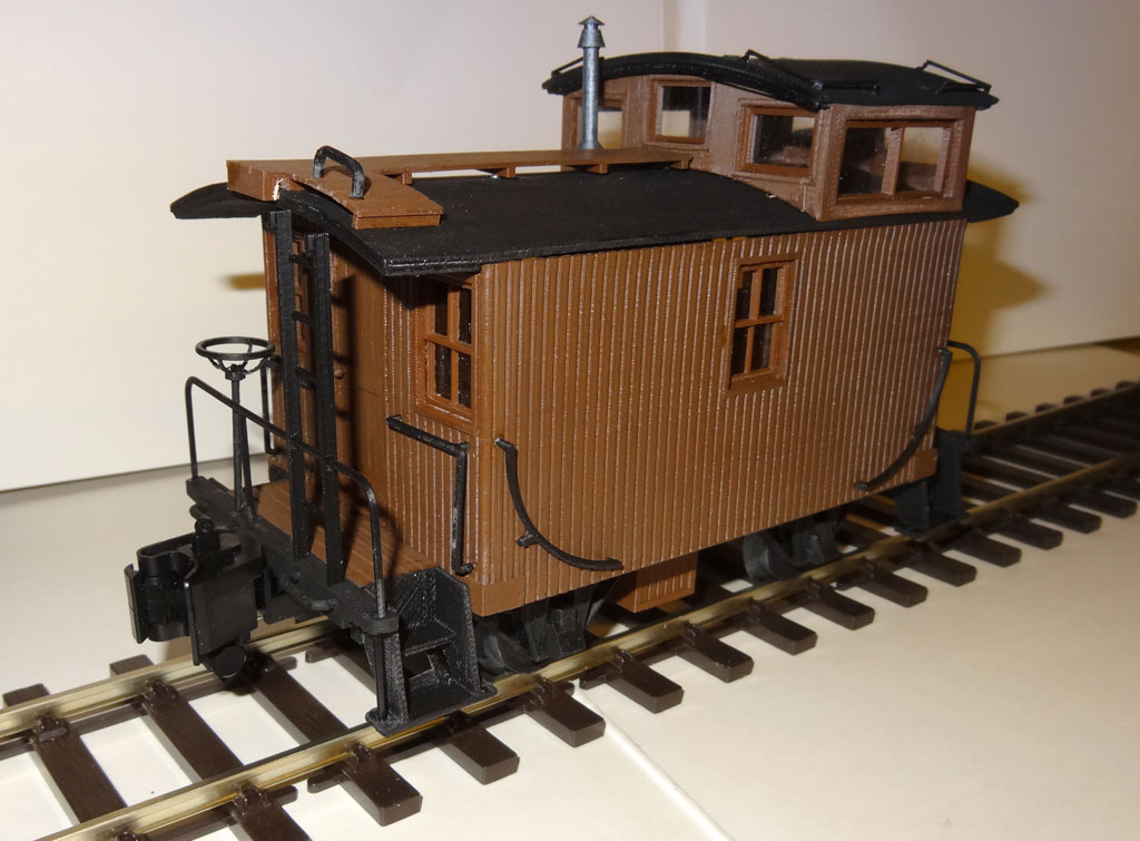 US Bobber Caboose Scale 1/32 - OpenRailway