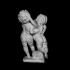 Winged Female Genius Crowning a Putto with a Laurel Wreath image