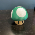 Power-up Mushroom from Mario print image