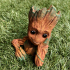 Baby Groot flower pot: "Gardens" of the Galaxy 2 print image