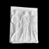 Orpheus Relief with Hermes, Eurydice, and Orpheus image