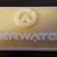 Picture of print of OVERWATCH Keyring