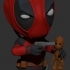 Deadpool vs Groot image