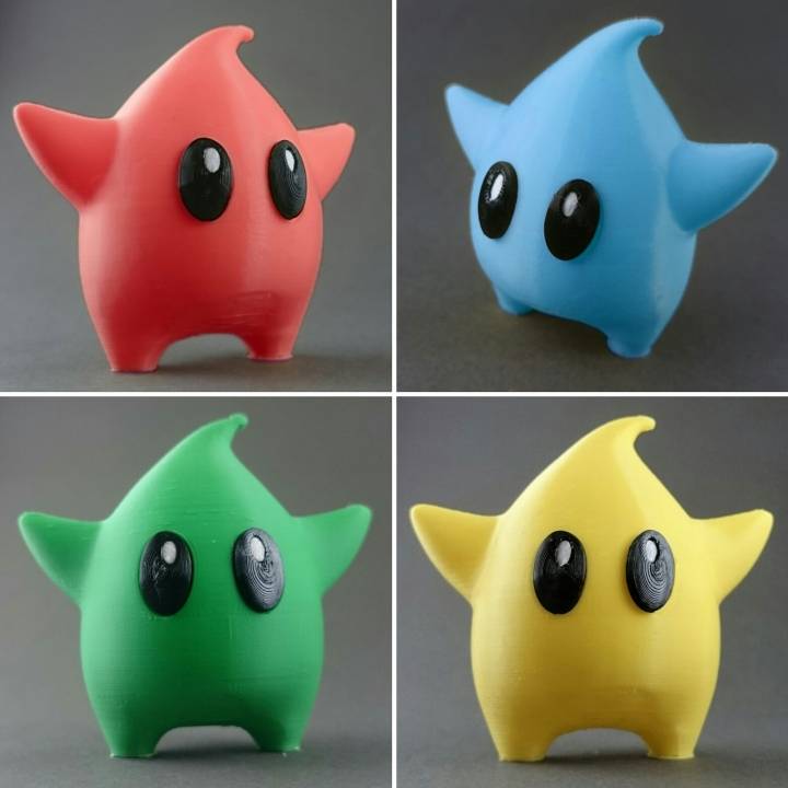 3D Printable Luma - from Super Mario by Martin Moore