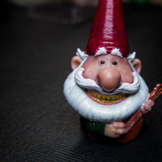 Picture of print of Gnome Chomsky from Trollhunters