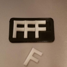 Picture of print of F-Puzzle