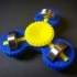 Knurled Tri-Side Spinner w/ 608 Bearings! image