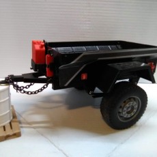 Picture of print of M416 Trailer in 1:10 Scale