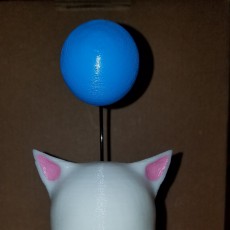 Picture of print of Valentine's Moogle