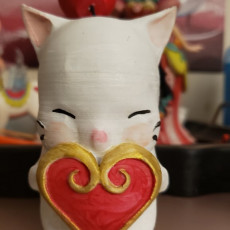 Picture of print of Valentine's Moogle