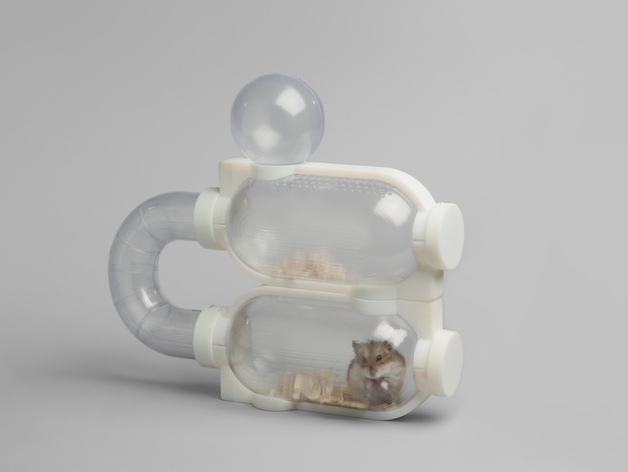 Charles and NiXie's Hamster House on the Moon
