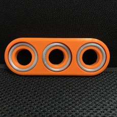 Picture of print of Free-Spinning Three Bearing Fidget This print has been uploaded by Nate McKelvie