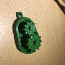 Picture of print of Gear Keychain/Pendant
