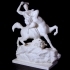 Theseus fighting the Centaur Biénor image
