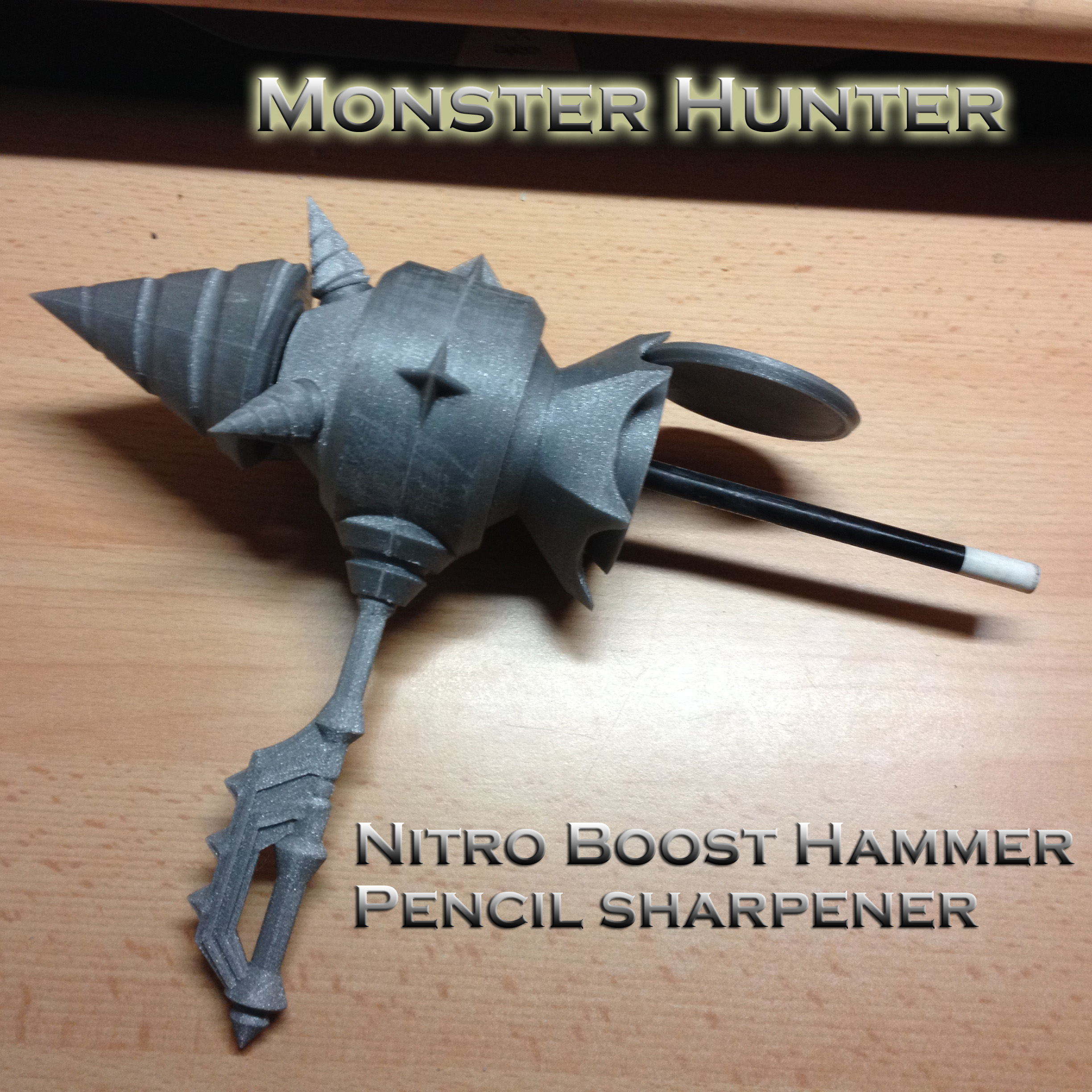 Monster Hunter pencil sharpner