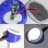 Wall Mount LED and USB charger 12volt image
