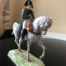 Picture of print of Equestrian statue of Napoleon