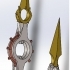 Twin Swords Clock Hands image