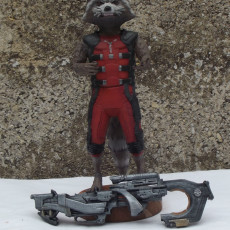 Picture of print of Guardians of the Galaxy Rocket Raccon This print has been uploaded by Guillaume Jardin
