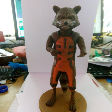 Picture of print of Guardians of the Galaxy Rocket Raccon This print has been uploaded by Bent Ole Thomsen