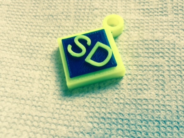 Scooby Doo Dual Extrusion Tag