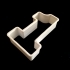 Number "1" cookie cutter image