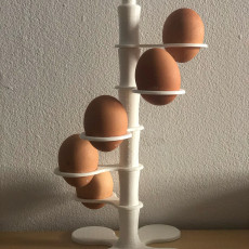 Picture of print of Spiral Egg/Shot-Glass Stand