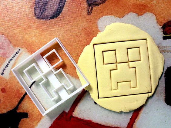 3D Printable minecraft cookie cutter by Leszek Łęszczak