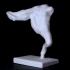 Iris statue Portland Art Museum 3D scan image