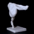 Iris statue Portland Art Museum 3D scan image
