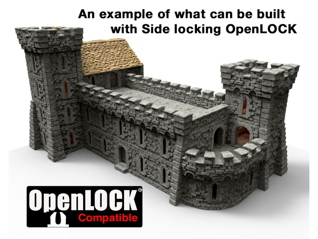 OpenLOCK Columns And Side Locking Walls